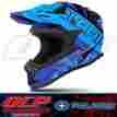 2867820 Polaris Brand New Pure 509 Altitude Poly Alloy Helmet Gloss Blue