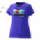 286958902 Polaris Womens Tee Purple Frost Size Small