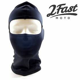 66-5111bx5 2fastmoto Black Nylon/lycra One Hole Balaclava For Winter Sports 5 Pack