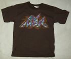 348959 Msr Razor Brown Tee Youth Shirt Short Sleeve Size Large