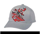 351-0446y Fly Racing New Youth Seat Grab Hat Gray