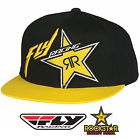 351-0580 Fly Racing Rock Star New Rockstar Hat Snapback Flexfit Flat