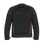 4406761490 Can Am New Russel Mesh Riding Jacket Black And Red