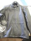 4407400990 Can Am New Josh Black Leather Jacket Mens Large