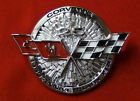 472717 Chevrolet Anniversary Corvette Front Hood Emblem Original Gm Factory Part