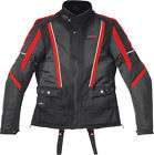 474-3032 Spidi Netwin Mens Textile Sports Enduro Motorcycle Jacket Black Red
