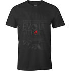 509-clo-e18t-2x Snowmobile Mens Evolution Black Short Sleeve