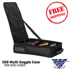509-gog-case5 Multi Goggle Case For Sinister Aviator Snowmobile Snowboard Goggles