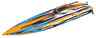 57076-4-orng Traxxas Spartan Brushless Race Boat Scale Hull 020334574015