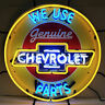 5chvbk Neonetics Chevrolet Genuine Parts Full Color Collectible Neon Sign Diameter