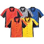 63039012-yel-m Simpson Racing Talladega Crew Shirt Mens Size Medium Yellow