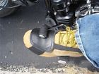 634894273754 Sturgis Leather Motorcycle Shoe Boot Protecter Shifter Scuff