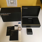 6351-47-64-1256 Porsche Design Flat Six Mens White On Nibwt