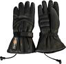 700645719403 California Heat Leather Gloves Black