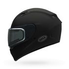 7076068 Bell Powersports Qualifer Snow Dual Shield Helmet Xs Matte Black