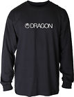 723-2483-00l Dragon Trademark Long Sleeve Shirt Lg Black