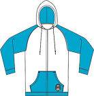 723-3041 Wht Sm Dragon Alliance Block Out Zip Hoody