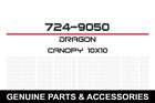 724-9150 724-9050 Dragon Alum 10x10 Canopy