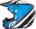 73-4113m Fly Racing 2015 F2 Carbon Fastback Helmet Blue Black White M