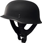 73-8221l Fly Racing German Beanie Motorcycle Dot Half Helmet Flat Matte