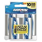813-4 Rayovac Rav D Alkaline