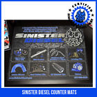 841788100823 Sinister Diesel Counter Mats