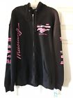 85598 Ford Womens Mustang Front Zip Hooded Sweatshirt Large