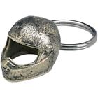 8601-03 White Brass Biltwell Key Fob Chain Cast Lane Splitter Helmet