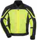8767-0413-18 Tourmaster Intake Air 4 Textile Jacket 2x Tall Hi Viz Black