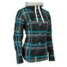 884252 Speed And Strength Womens True Romance Armored Moto Shirt Teal