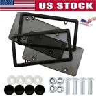 8937633750458 Unbranded Slim Black Stainless Steel License Plate Frame