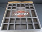 96881-14v Genuine Harley Davidson Shot Glass Wall Display Case Unit Shelf