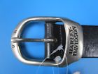 97625-15vm Mens Size Black Leather Jean Belt Logo Usa