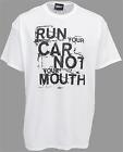 A45455-wh-m Summit Gifts Run Your Car Not Mouth