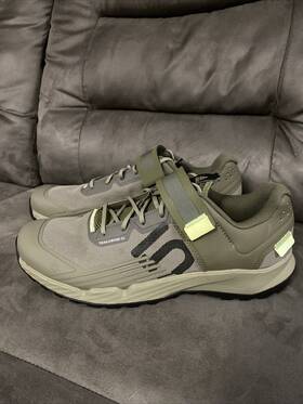 Gz9849 Adidas New 5.10 Trailcross Cli Bike Shoes Green/carbon/lime Men S 11