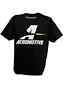 91014 Aeromotive Classic T-shirt With Logo Front And Back Black Small