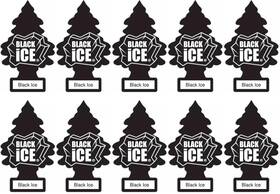 144blk Ahsr Products Car Freshener Black Ice Scent 10 Pack Littie Trees Vehicle Auto Oem