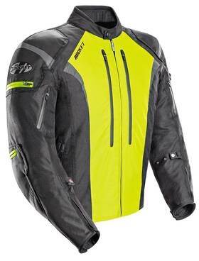 1651-5604 Alchemy Joe Rocket Mens Black / Hi-viz Atomic 5.0 Jacket - Lg