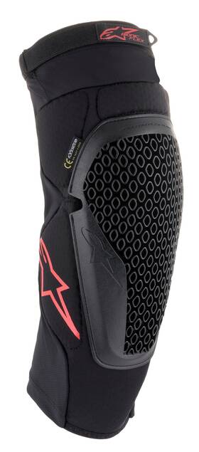 Alpine Stars 8059175288135 Bionic Flex Knee Protector Black/red Lg/xl