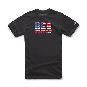 Alpine Stars 8059175317552 Circuits Tee Black/usa 2x