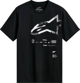 Alpine Stars 8059347508948 Geografica Ss Csf Tee Black Xl
