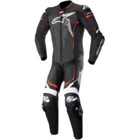 Alpinestars 021506923190 Gp Plus V2 1-piece Leather Suit - Black/red Fluorescent Us 44 / Eu