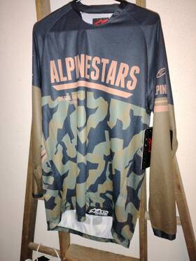 Alpinestars 059175292811 Venture-r Jersey - Camo/ Sand Size M