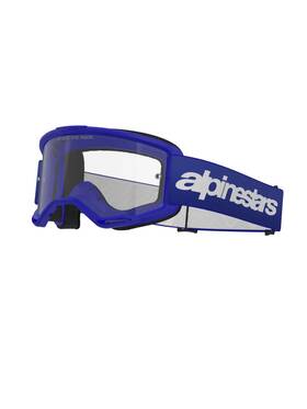 26013889 Alpinestars 059347498126 Goggle Vision 3 Word Blue Clear