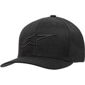 1017-81010-s Alpinestars 1017-81010-s/m Ageless Curve Hat - Black/black Small/medium