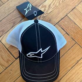 1025-81003-10a-os Alpinestars Brand New - Trucker Hat Black One Size