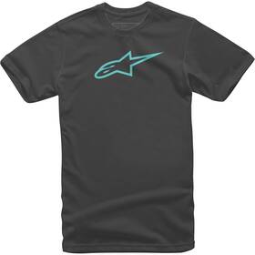 1032-72030-1076-sm Alpinestars Ageless Tee Black/turquoise Small