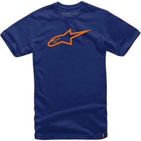 1032720307032l Alpinestars Ageless T-shirt Navy/orange Large Blue