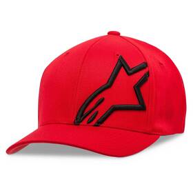 1032810081030lx Alpinestars Corp Shift 2 Curved Brim Hat Lg-xl Black/red