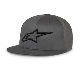 1035-81015-1810-s Alpinestars 1035-81015-1810-s/m Unisex-adult Ageless Flatbill Hat-charcoal/black Small/med Multi One Size